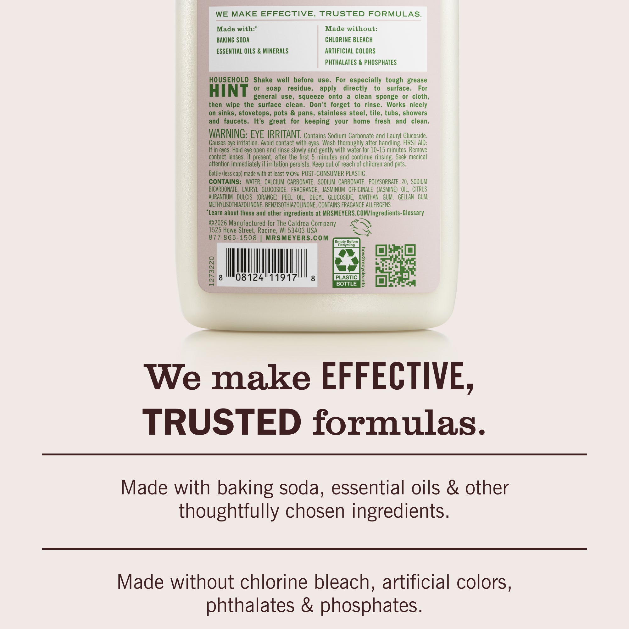 Apple Blossom Baking Soda Cream Cleaner - Image 5