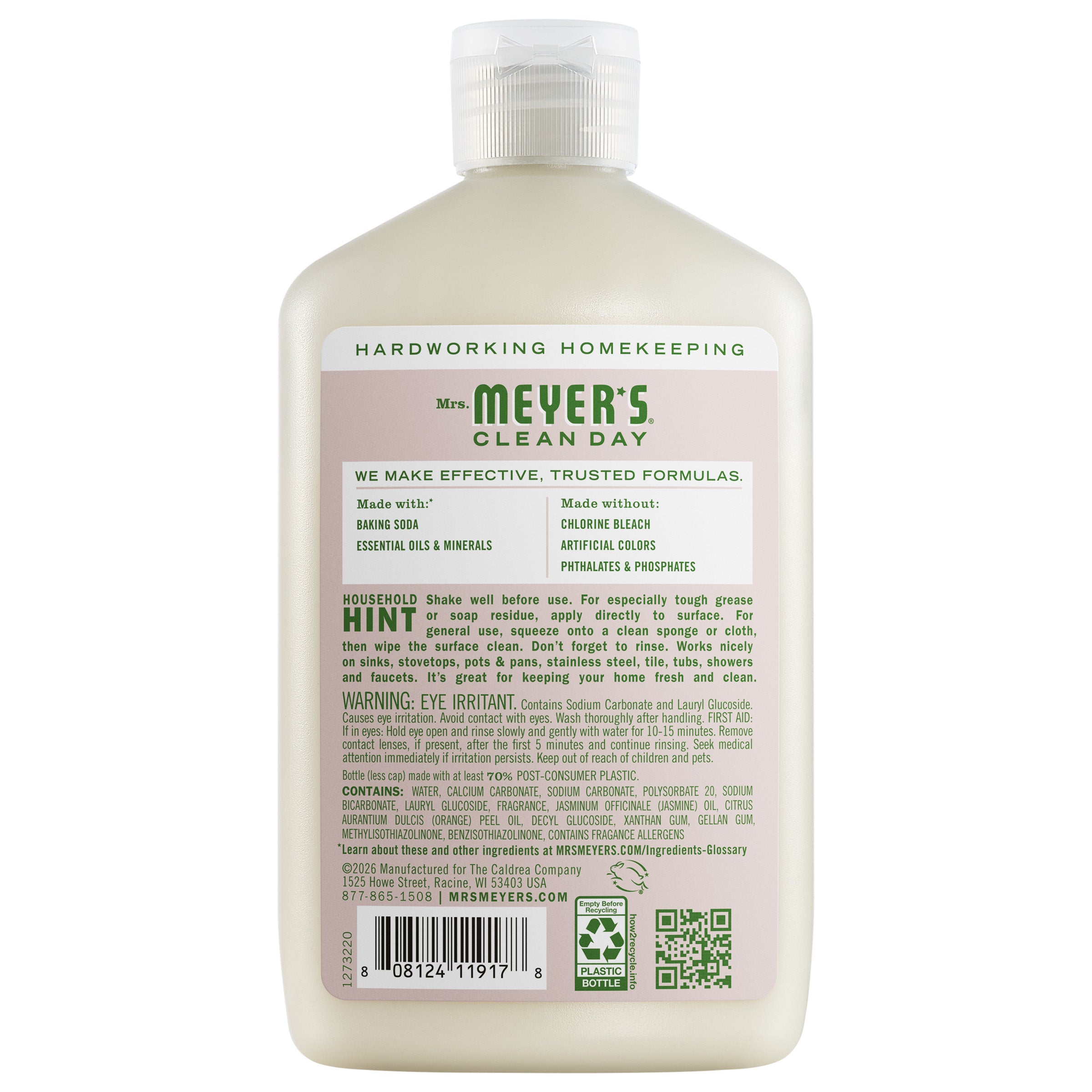 Apple Blossom Baking Soda Cream Cleaner - Image 2
